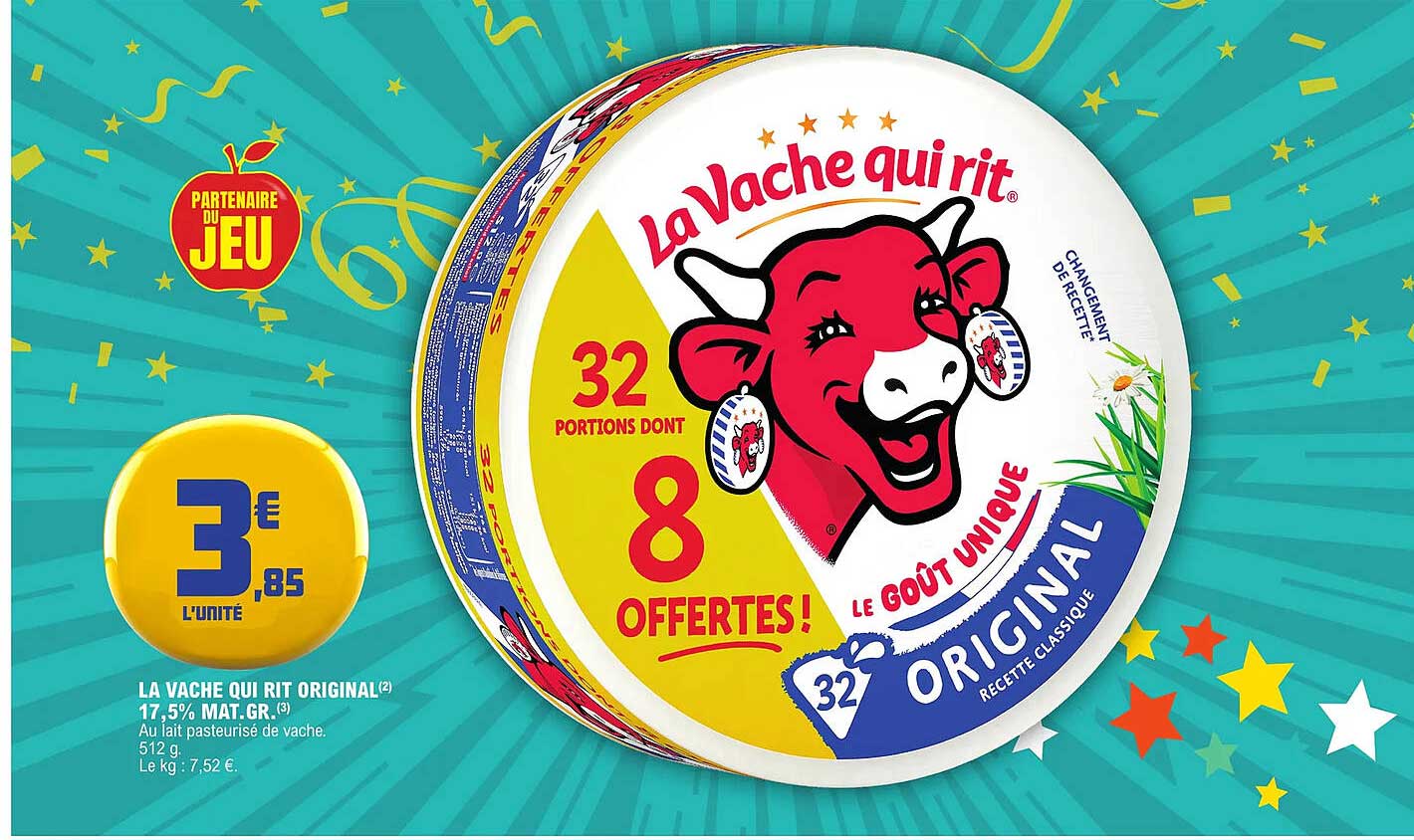 la vache qui rit original 17.5% mat. gr.