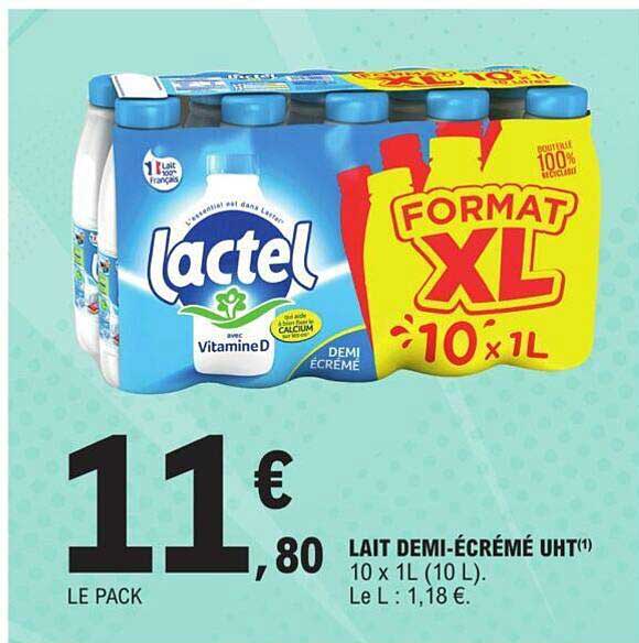 lait demi-écrémé uht