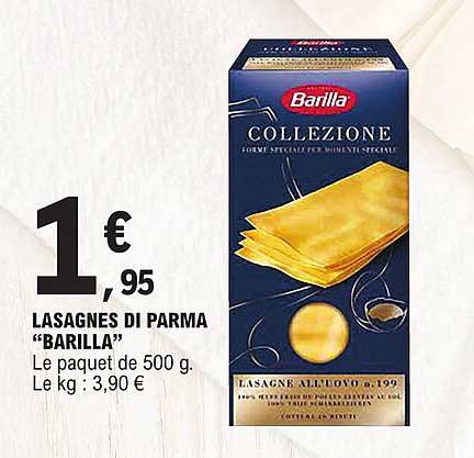 Lasagnes Di Parma "barilla"