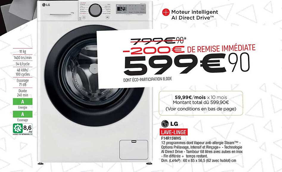lave-linge lg