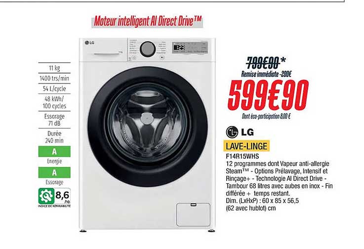 lave-linge lg