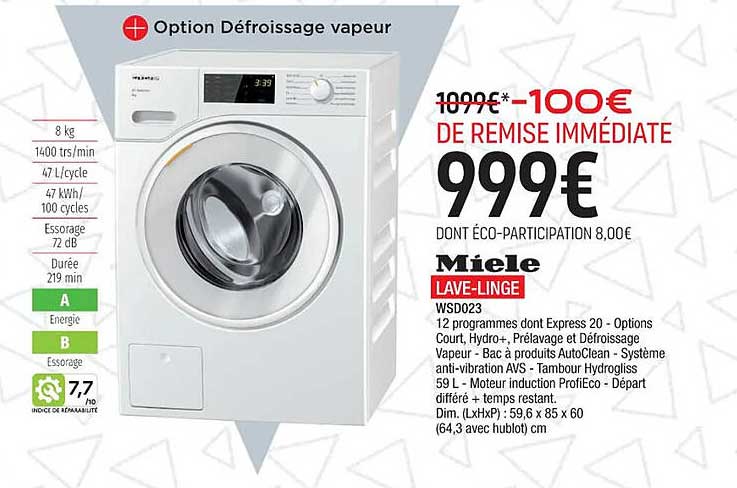 lave-linge miele