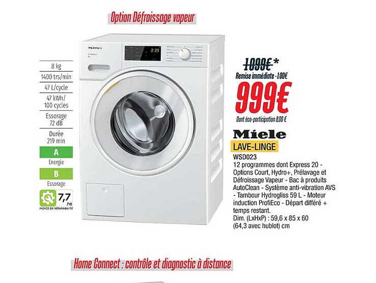 lave-linge miele
