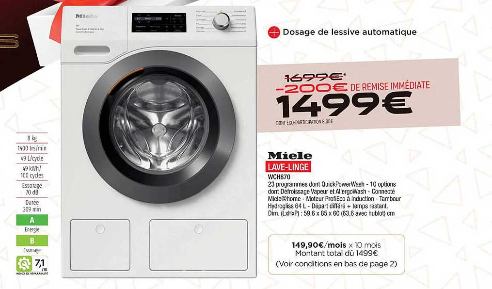 lave-linge miele