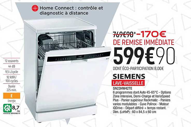 lave-vaisselle siemens