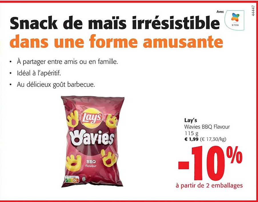 lay's wavies bbq flavour