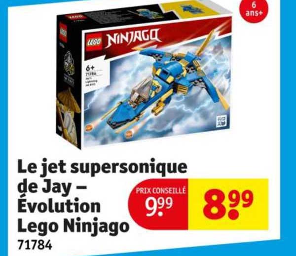 Le Jet Supersonique De Jay - évolution Lego Ninjago