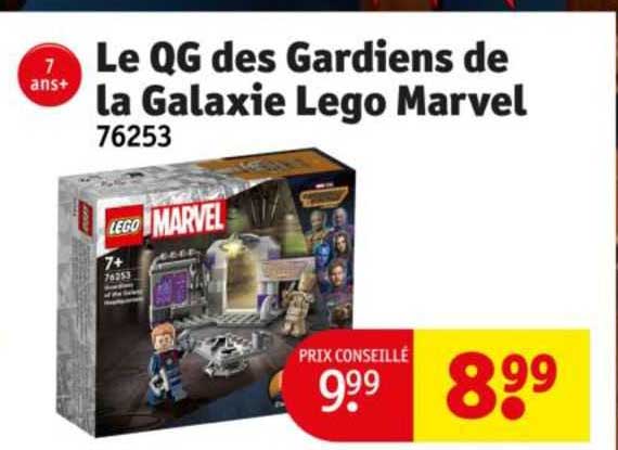 le qg des gardiens de la galaxie lego marvel