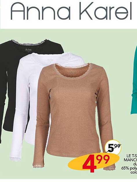 le t-shirt manche longe