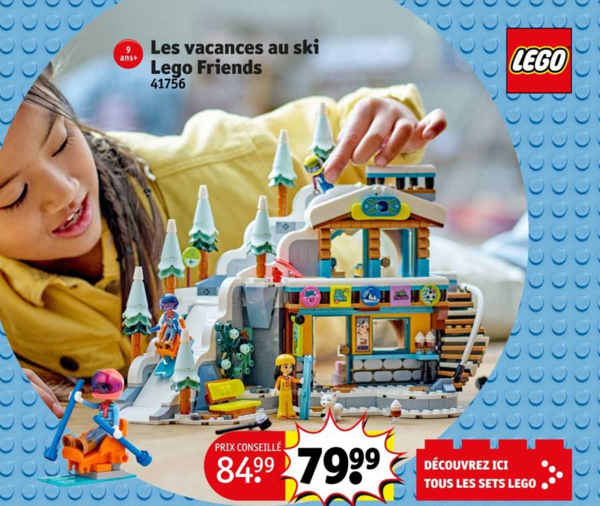 les vacances au ski lego friends