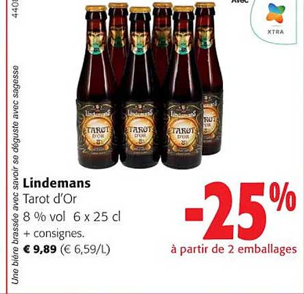 lindemans tarot d'or