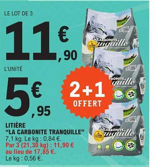 Litière "la Carbonite Tranquille"