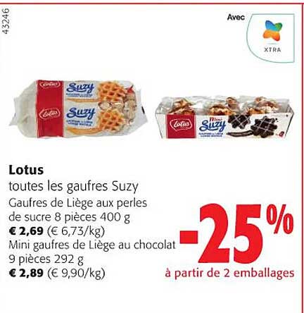 lotus toutes les gaufres suzy