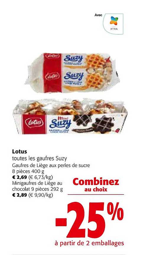 lotus toutes les gaufres suzy