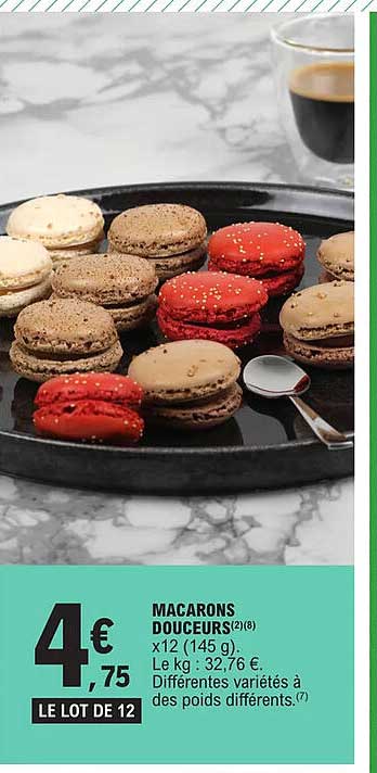 macarons douceurs