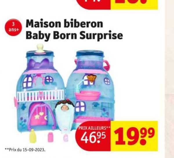 maison biberon baby born surprise