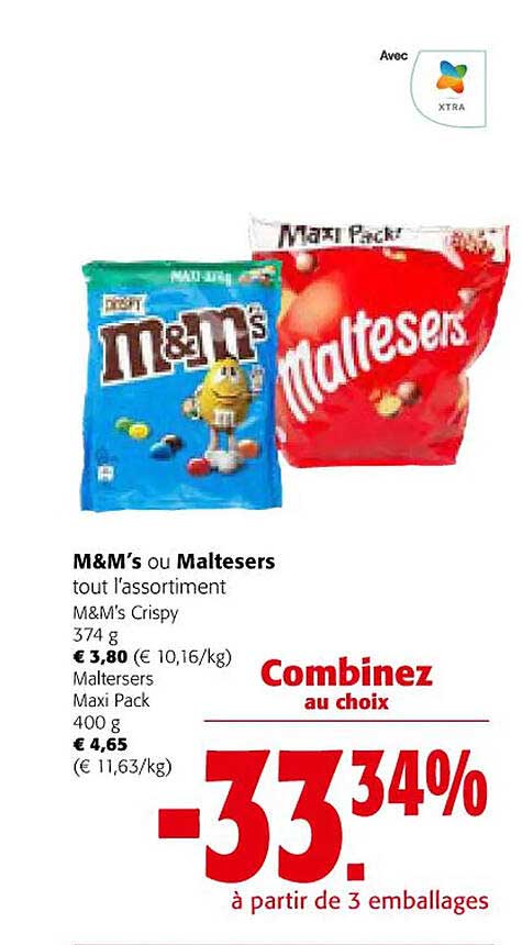 M&m's Ou Maltesers