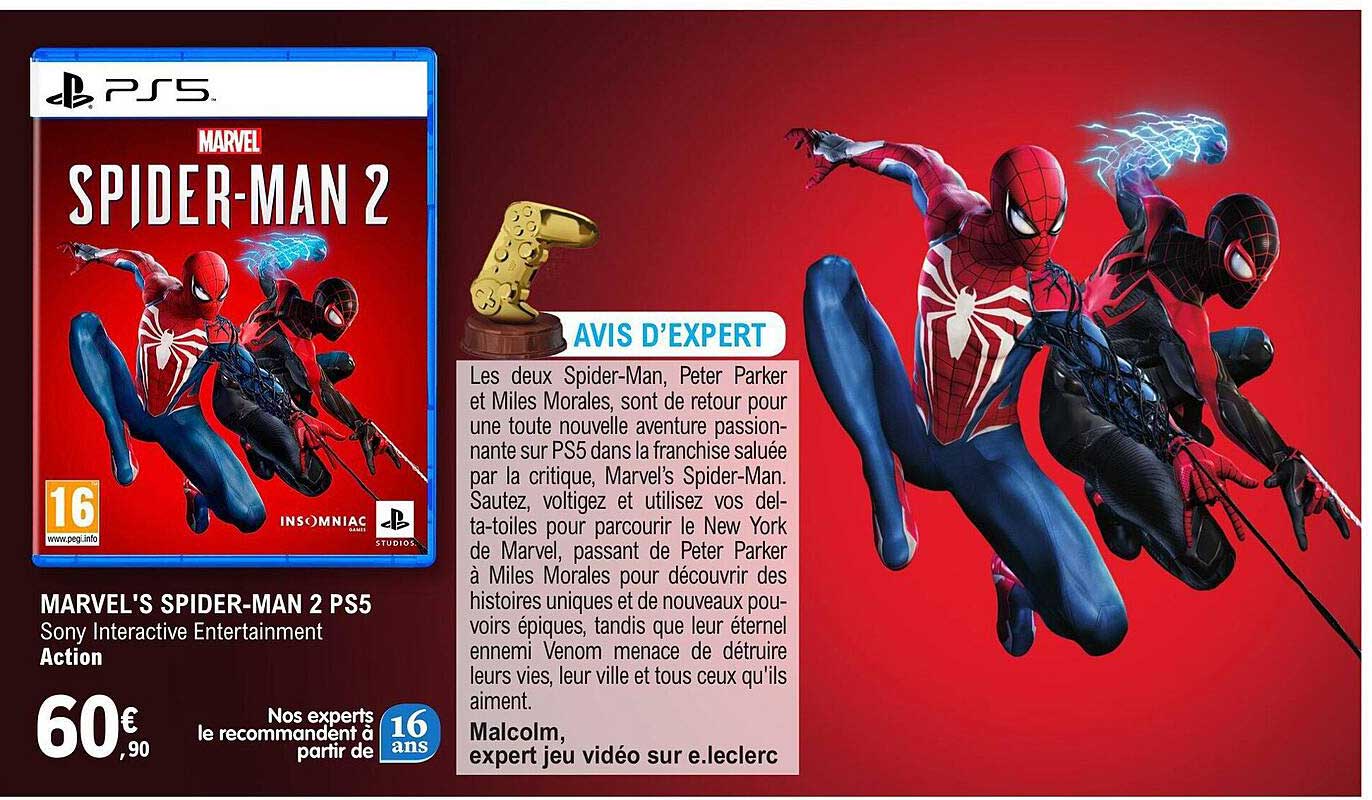 marvel's spider-man 2 ps5