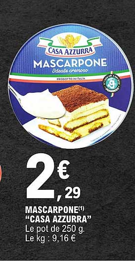 mascarpone "casa azzurra"
