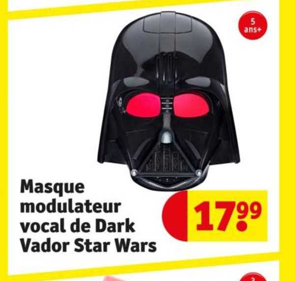 masque modulateur vocal de dark vador star wars