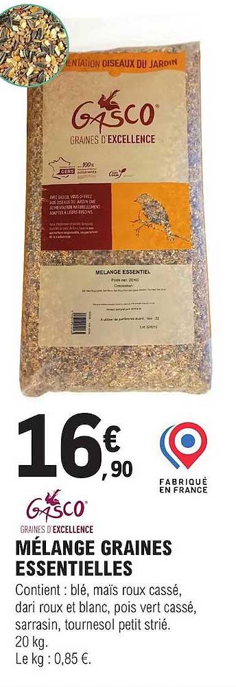 mélange graines essentielles