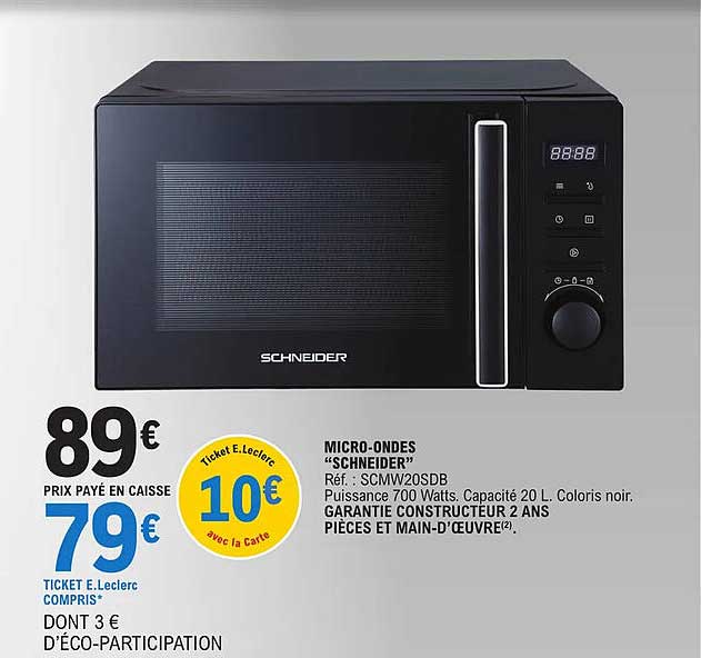 Micro-ondes "schneider"