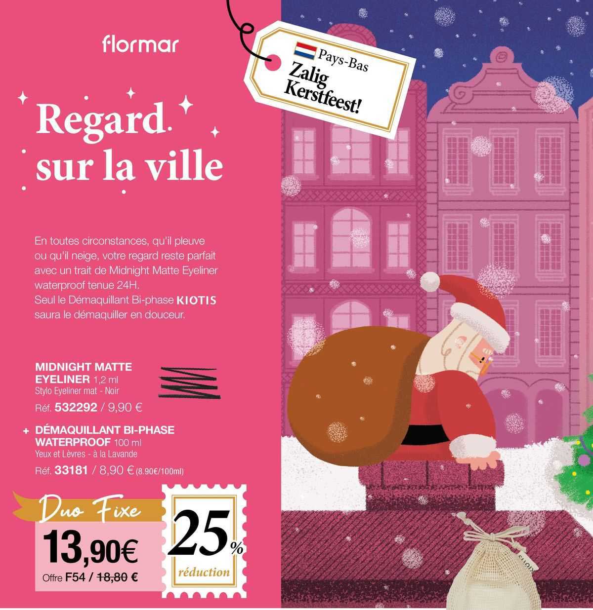 midnight matte eyeliner + démaquillant bi-phase waterproof