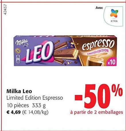 milka leo limited edition espresso