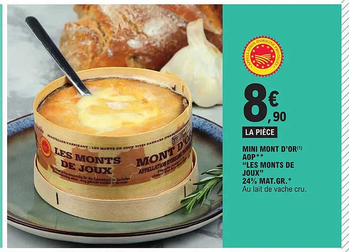 mini mont d'or aop "les monts de joux" 24% mat.gr.