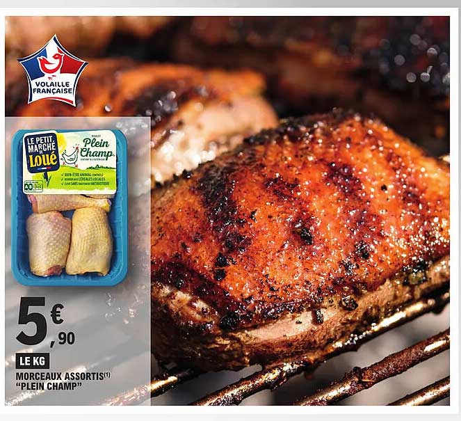 morceaux assortis "plein champ"