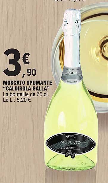 moscato spumante "caldirola galla"