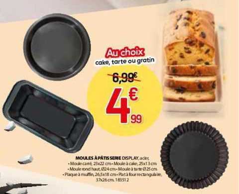 moules à pâtes serie display