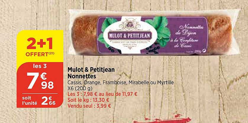 mulot & petitjean nonnettes