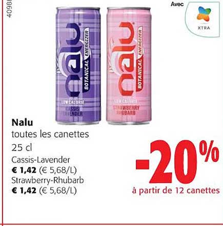 nalu toutes les canettes