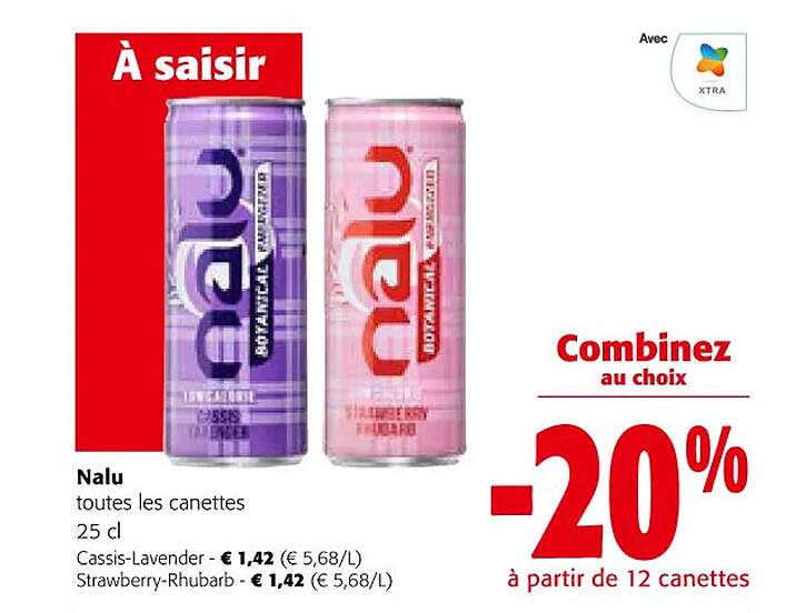 nalu touts les canettes