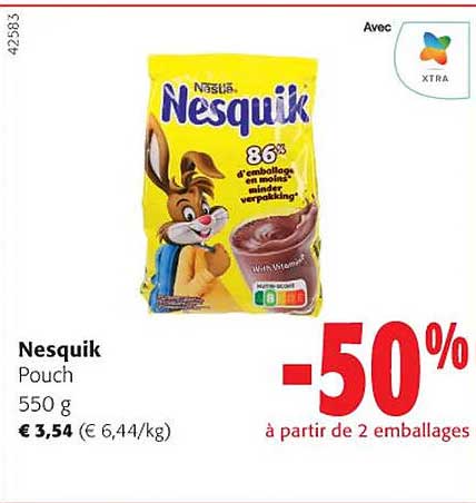 nesquik pouch
