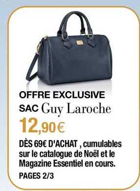 offre exclusive sac guy laroche