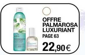 offre palmarosa luxuriant