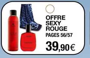 offre sexy rouge