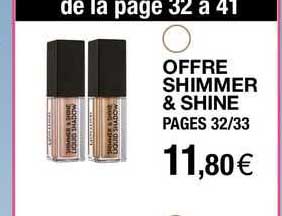 offre shimmer & shine