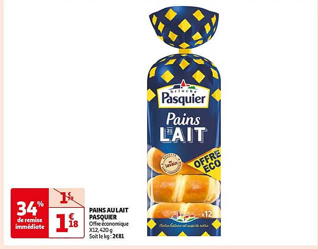 Pains Au Lait Pasquier