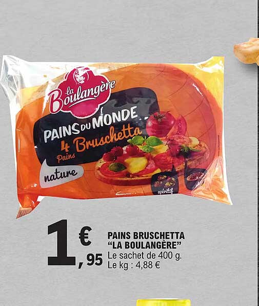 Pains Bruschetta "la Boulangère"