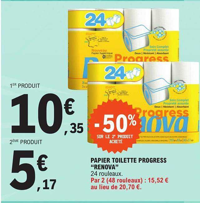 Papier Toilette Progress "renova"