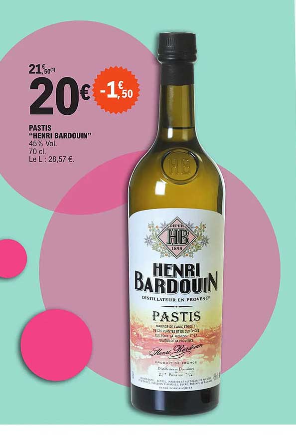 pastis "henri bardouin"