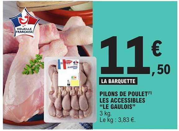 Pilons De Poulet Les Accessibles "le Gaulois"