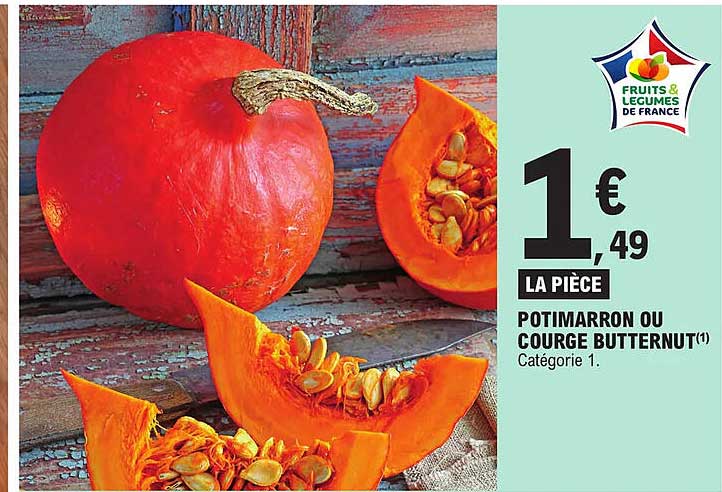 Potimarron Ou Courge Butternut