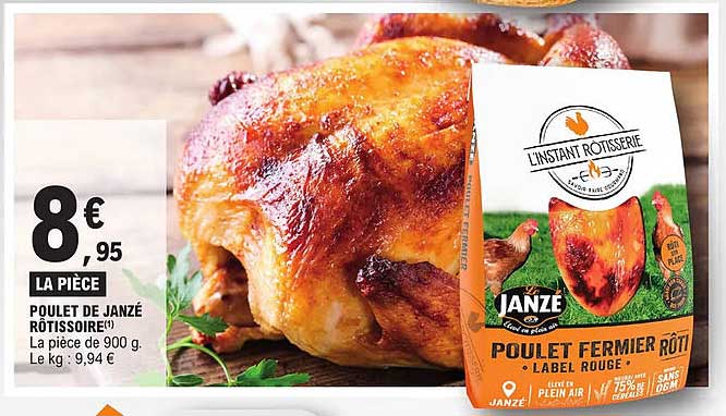 poulet de janzé rôtissoire