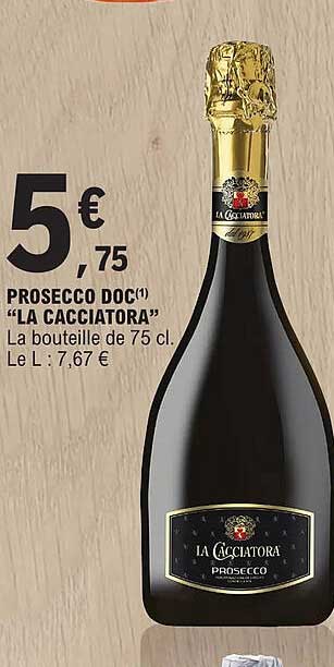 prosecco doc "la cacciatora"