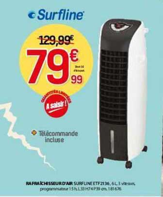 rafraîchisseur d'air surfline