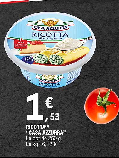 ricotta "casa azzurra"